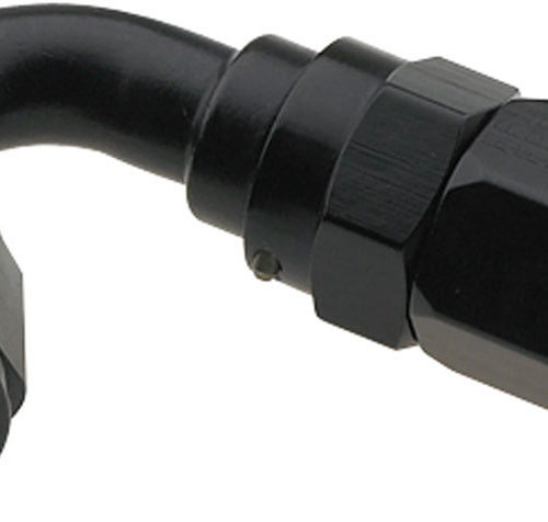 Hose Fitting #12 120 Deg Pro-Flow Black