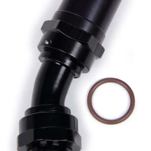 #12 Race-Rite Crimp-On Hose End 30-Degree