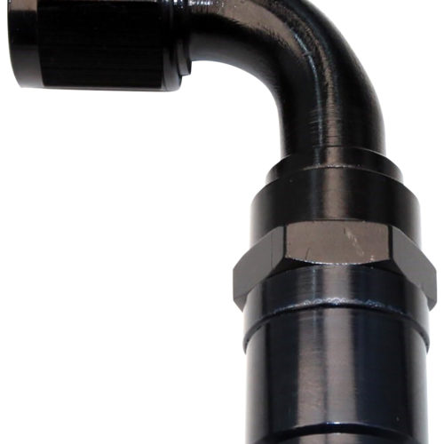 #16 Race-Rite Crimp-On Hose End 90-Degree