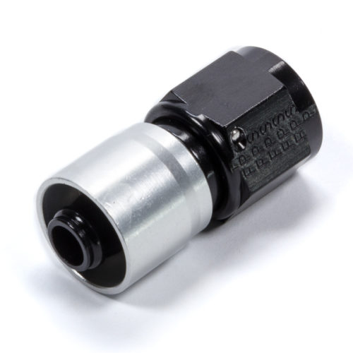 #8 Straight Crimp Hose Fitting