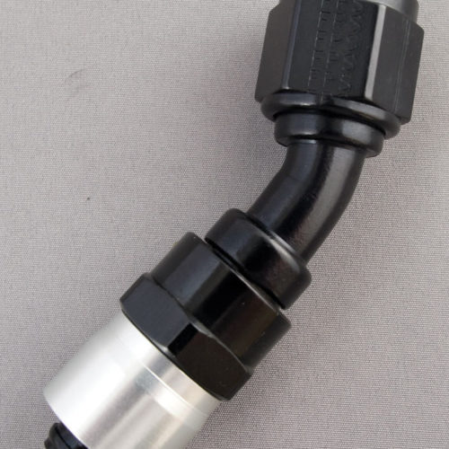 #6 30-Deg Crimp Hose Fitting