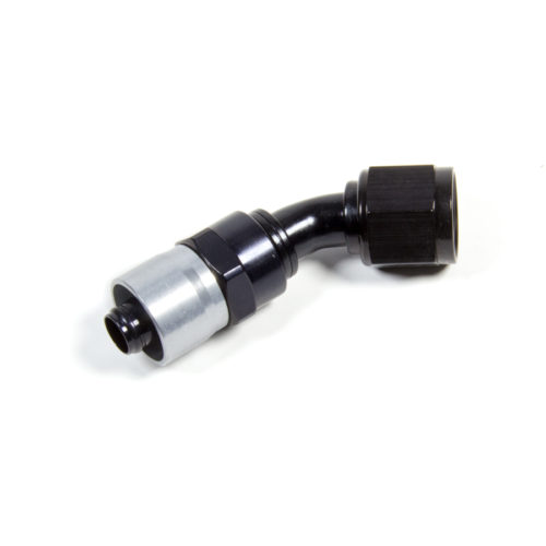 #8 45-Deg Crimp Hose Fitting
