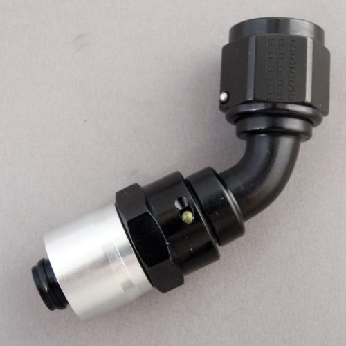 #16 60-Deg Crimp Hose Fitting