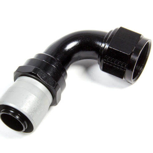 #16 90-Deg Crimp Hose Fitting