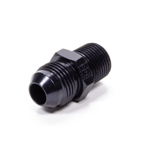 Straight Adapter Fitting #10 x 3/4 MPT Black