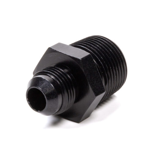 Straight Adapter Fitting #20 x 1 1/4 MPT Black