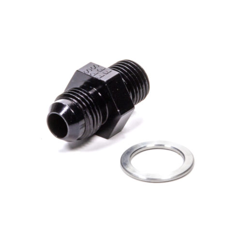 Trans Adapter Fitting #6 x 1/4 MPT Black