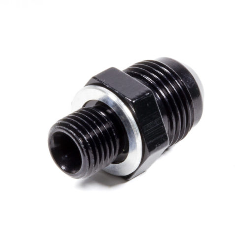 #8 x 1/4nps Transmission Fitting Black
