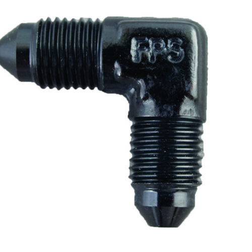 #4 90 Deg Union Fitting Black