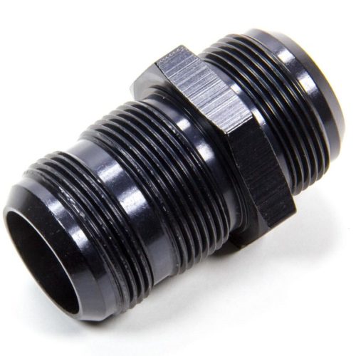 Str Bulkhead Fitting #20 Black