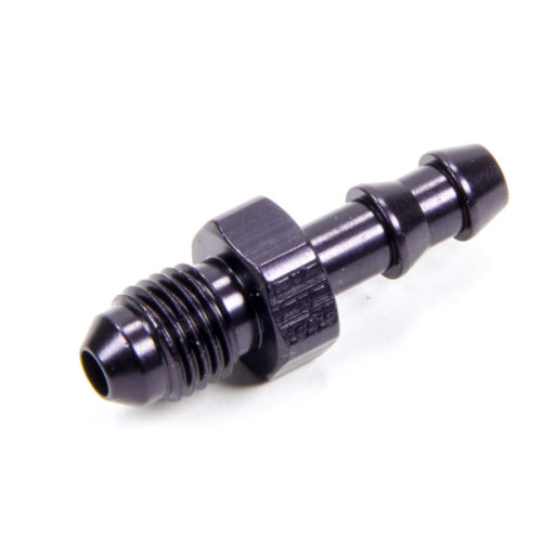 #4 X 1/4 Hose Barb Fitting Black