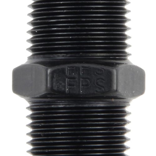 1/2 MPT Pipe Nipple Black