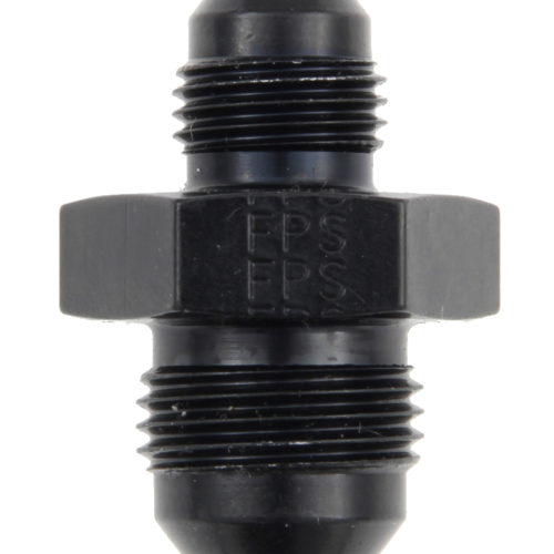 #6 x #8 Male Reducer Fitting Black