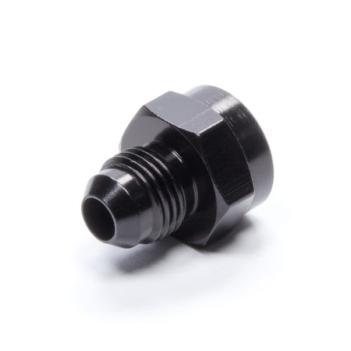 #6 x 5/8-18 Female Inv. Flare Fittting Black