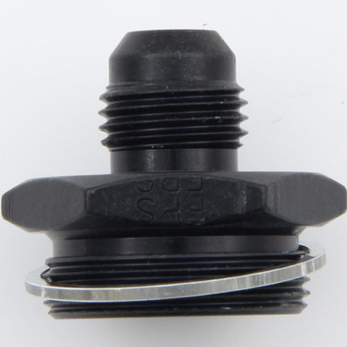 Male Adapter Fitting #6 x 1-20 Rochester Blk