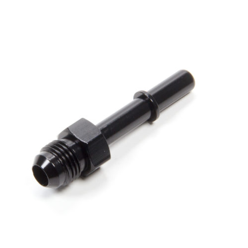 EFI Fuel Adapter Fitting #6 x 5/16  Black