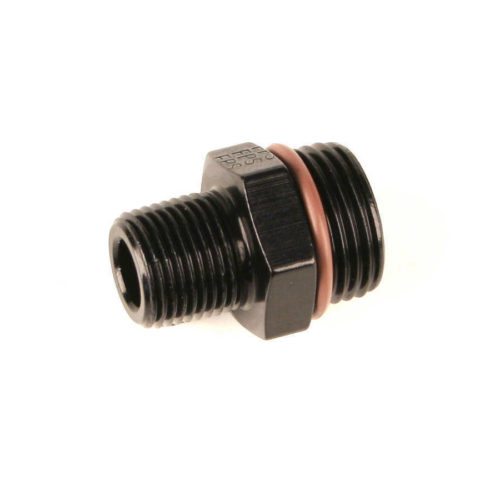 #10 ORB x 1/2 MPT Adapter Fitting Black
