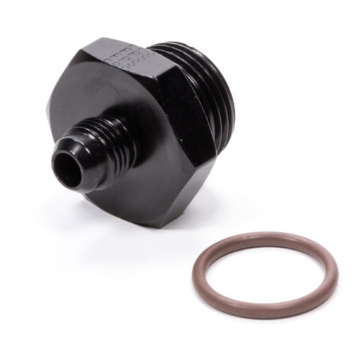 #6 x 1-1/16-12 (#12) Radius O-Ring Fitting Bk
