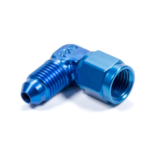 #4 Female Swivel to Male 90 Degree Fitting