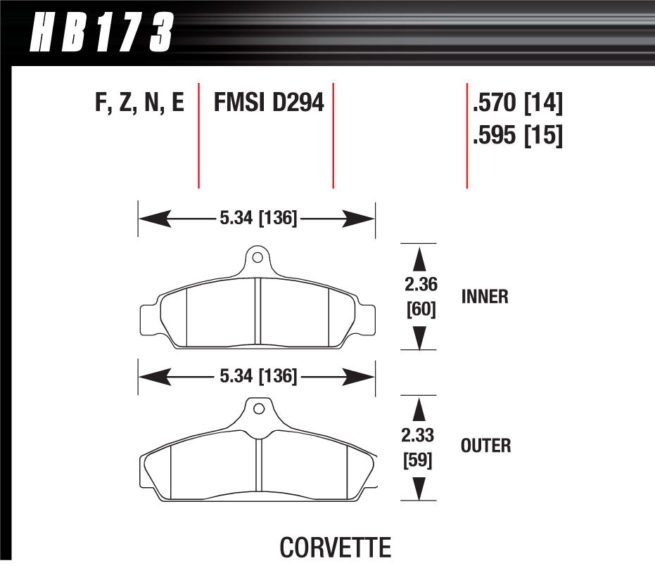 Performance Street Brake Pads (4)