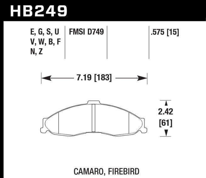 Street Brake Pads