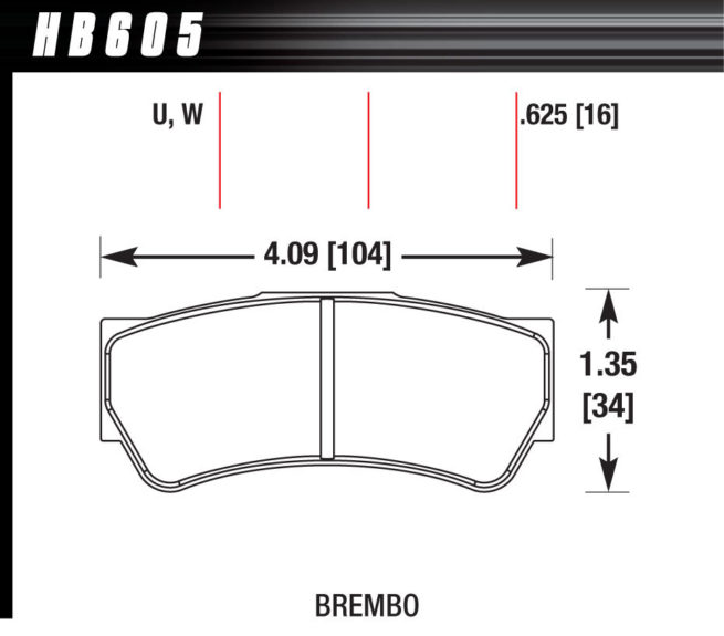 Brembo DTC-30 Brake Pads