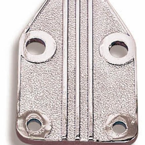 Holley Chrome SBC Fuel Pump Block Off