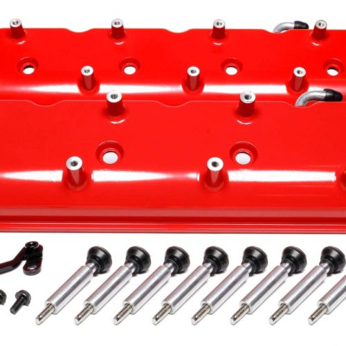 GM LS Tall Valve Cover Set - Gloss Red