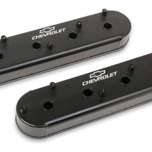 LS Billet Rail Fab. Alm Valve Covers w/Oil Cap