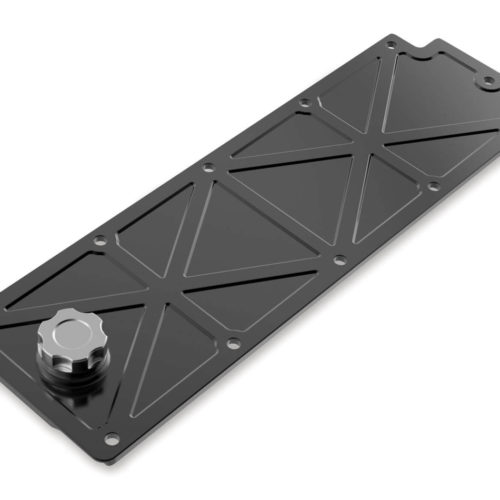 LS Valley Cover w/Oil Fill - Black