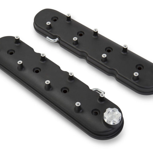 GM LS1 Valve Cover Set Black Krinkle Finish