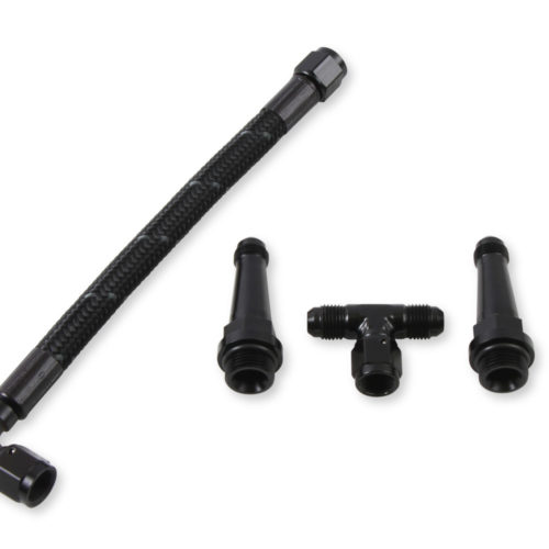 EFI Stealth Crossover Braided Fuel Line Lit