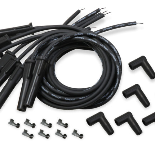 Spark Plug Wire Set Univ GM LS Cut to Fit - Black