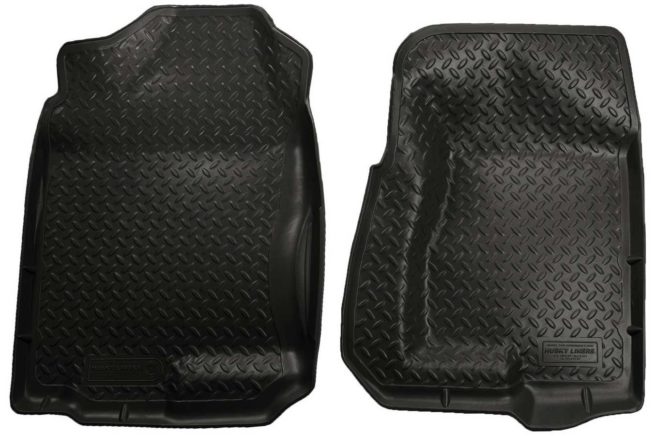 99-07 GM P/U Ext Cab Front Liners- Black