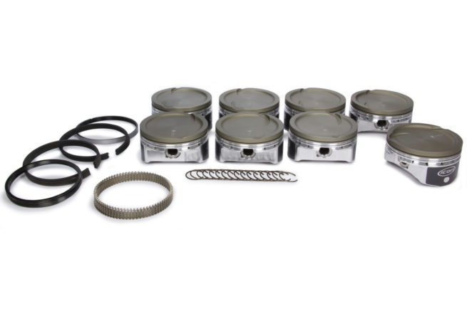 LS 6.0/6.2L Dish Forged Piston/Ring Set 4.005