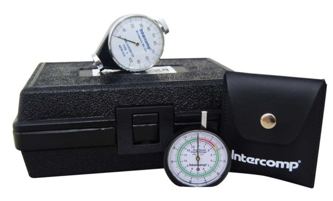 Durometer & Tread Depth Gauge Set