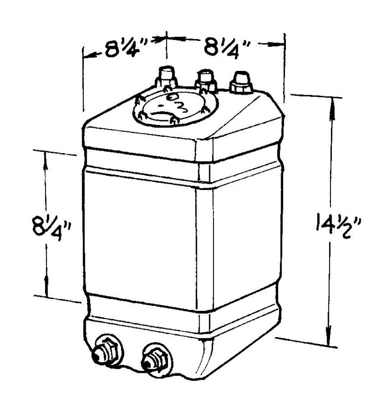 3-Gallon Pro Drag Fuel Cell - RV Parts Express - Specialty RV Parts ...