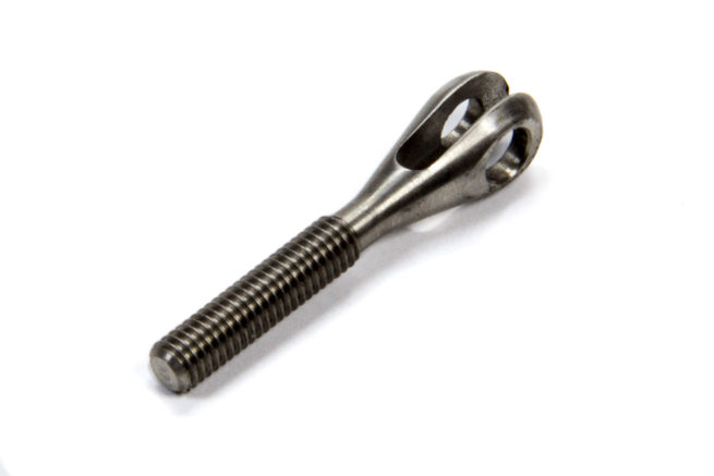 10-32 Threaded Clevis 1/8in Slot - 3/16in Bolt