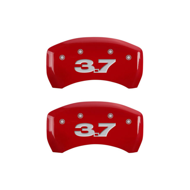 10-14 Mustang Base Caliper Covers Red