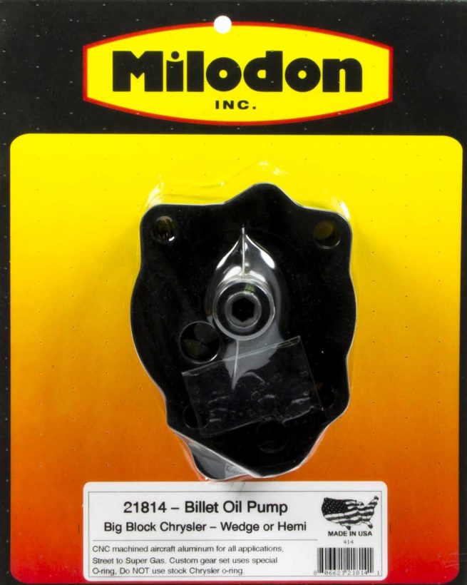 Billet Aluminum H/V Oil Pump - BBM