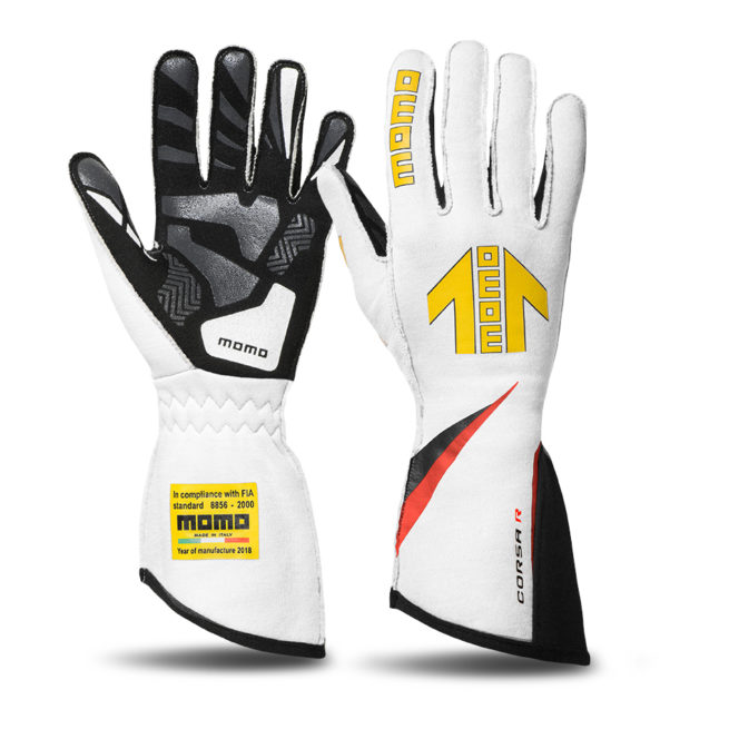 Corsa R Gloves External Stitch Precurved Medium