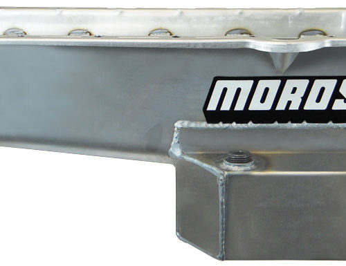 SBC RR 7qt Oil Pan w/RH Dipstick 86-Up