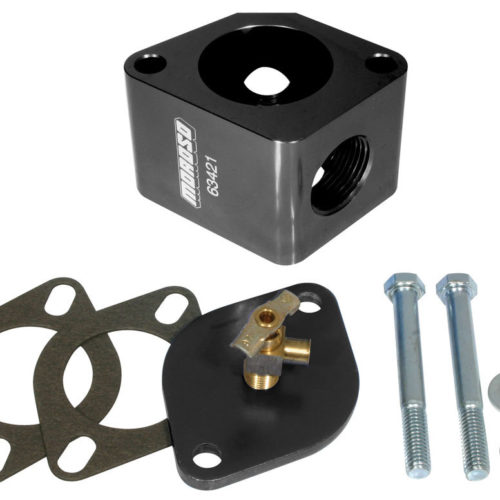 Chevy V8 Billet Alm. Water Neck Bleeder Kit