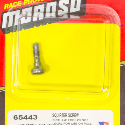 Squirter Screw-High Flow Alcohol