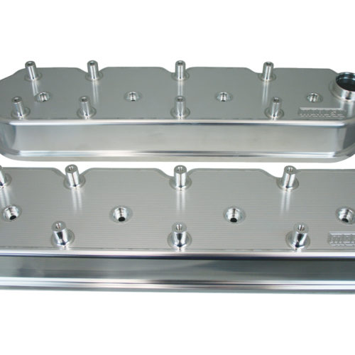GM LS Billet Alm Valve Cover Set 2.5in Tall