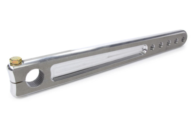 Pitman Arm 15in Plain Aluminum Straight Broach