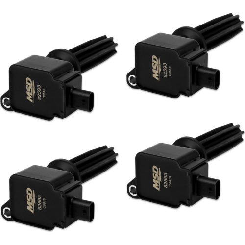Coil 4pk Ford Eco-Boost 2.0L/2.3L Black