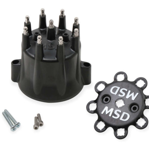 Marine HEI Tower Cap w/Wire Retainer Black
