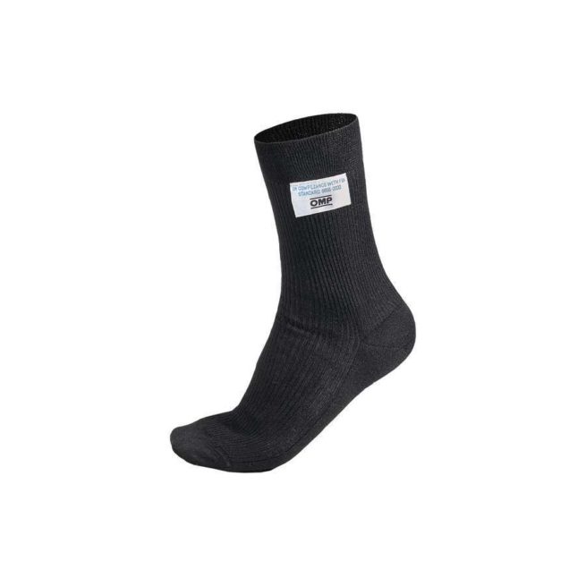 Nomex Socks Short Small BLK SFI3.3 FIA8856-2000