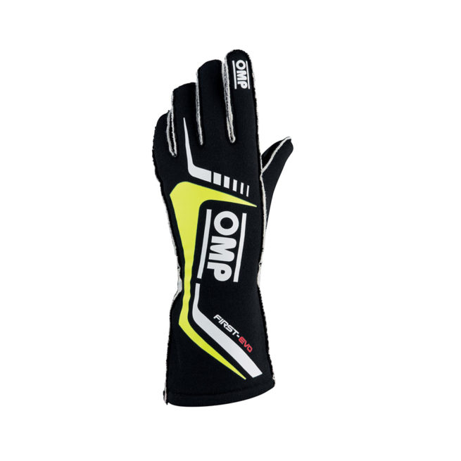 First EVO Gloves Black And Yellow XL